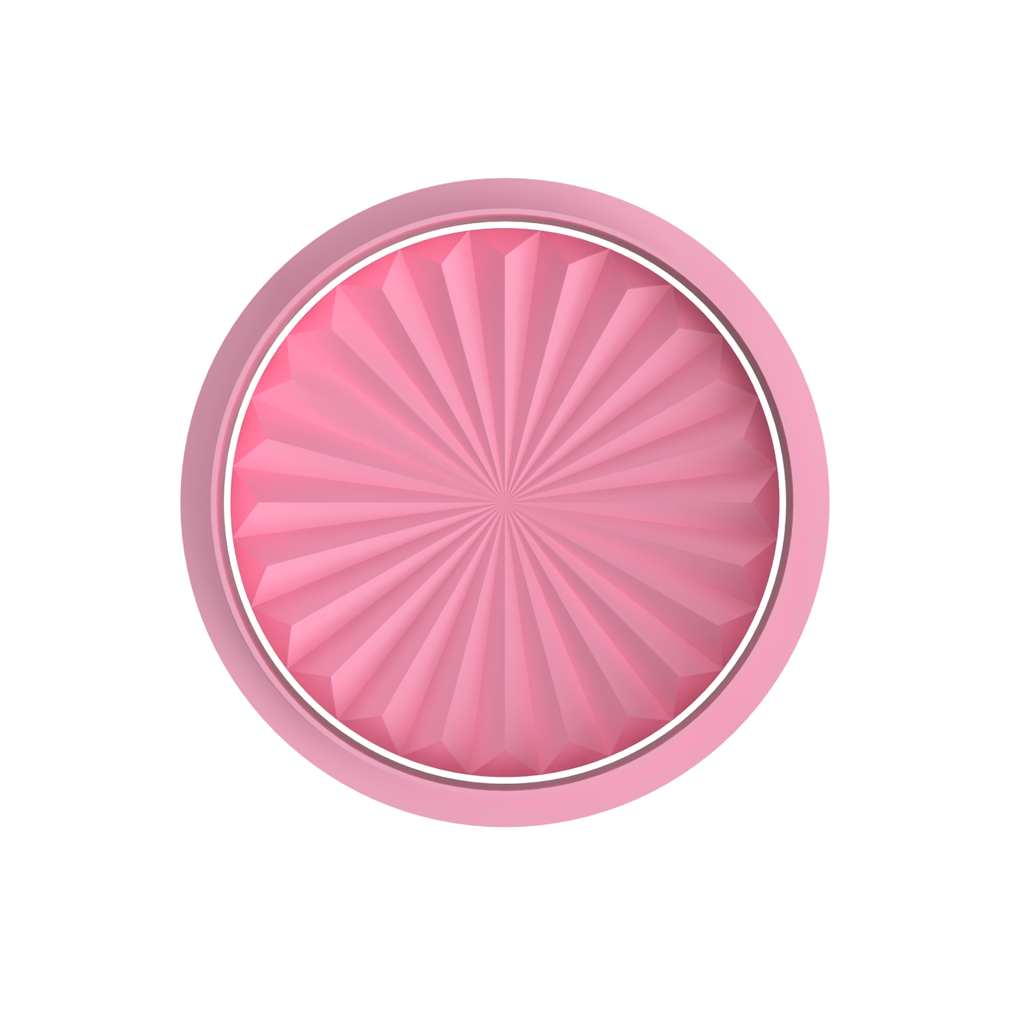 Texture cookie cutter with stamp