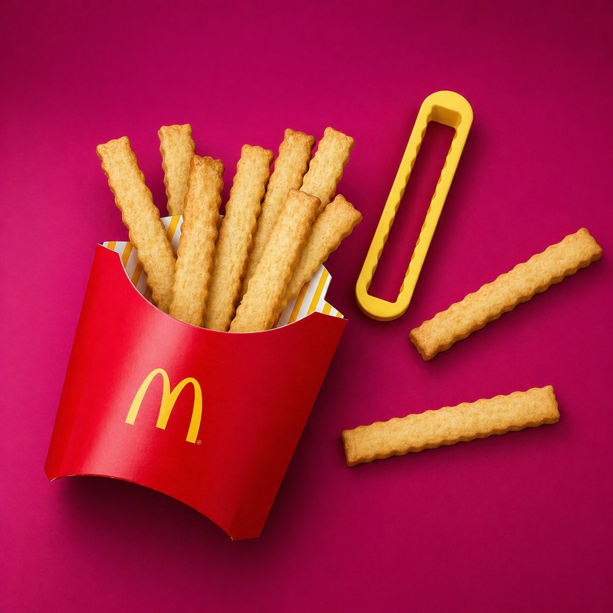 French Fries cookie cutter