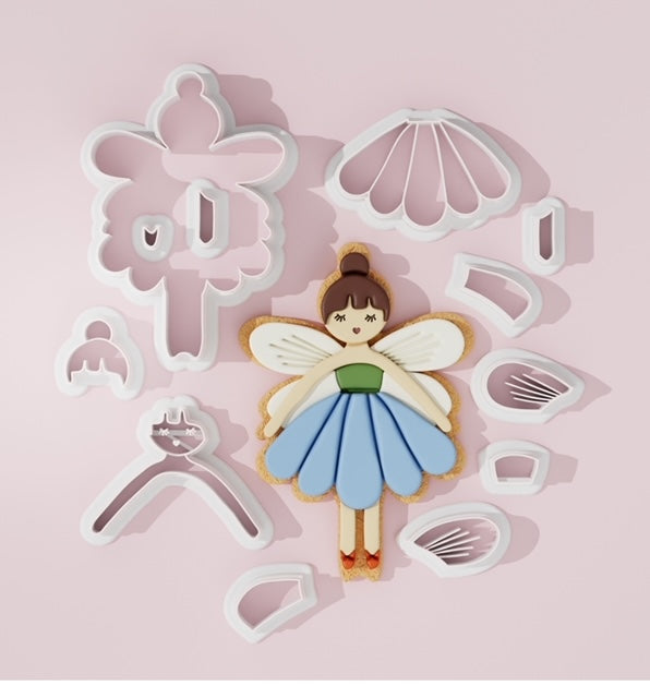Fairy cutter fondant