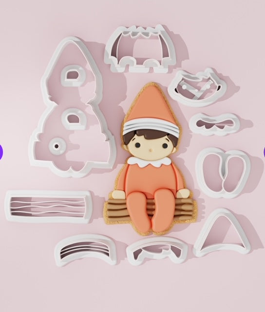 Elf cutter fondant
