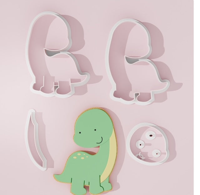 Dinosaur design #1 cutter fondant