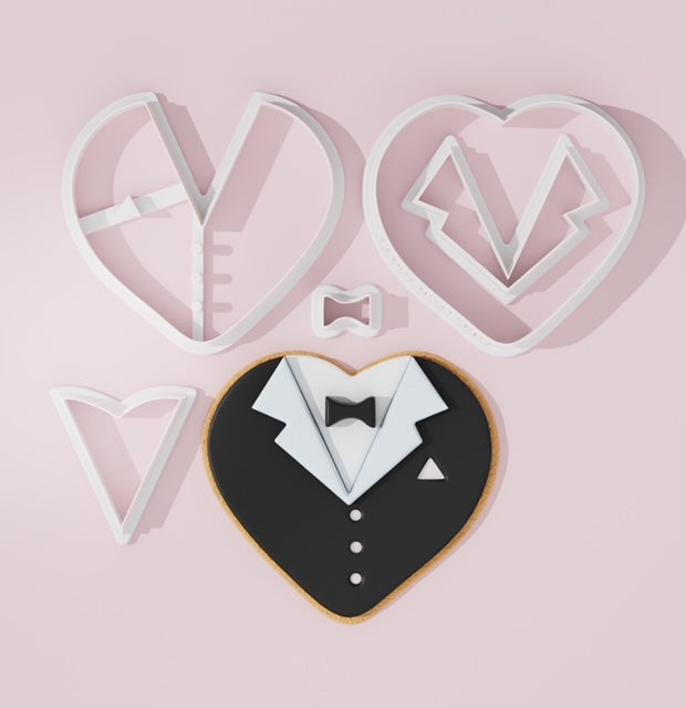 Groom cutter fondant