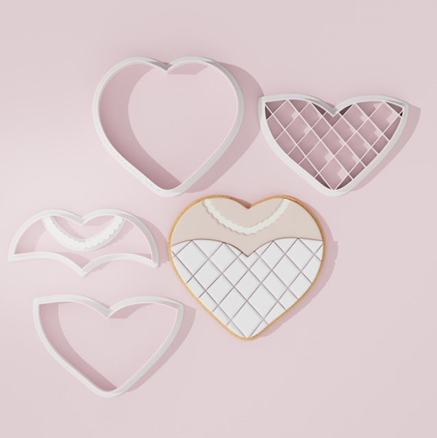Bride cutter fondant