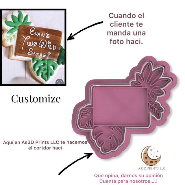 Instrucciones de producto personalizado en ESPAÑOL