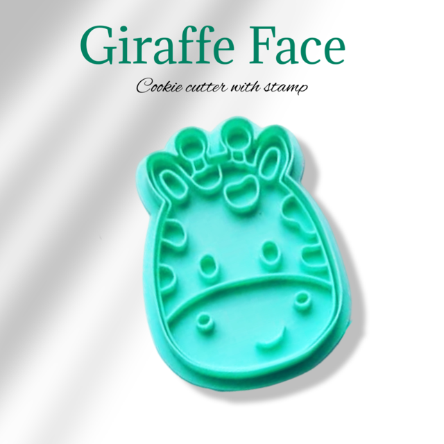 Giraffe Face cookie cutter