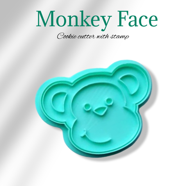 Monkey Face cookie cutter