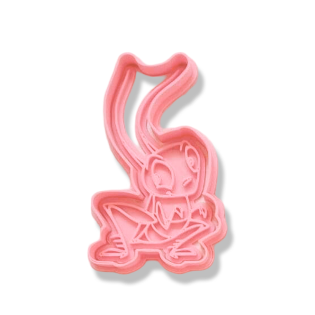 Cri-Kee cookie cutter with stamp