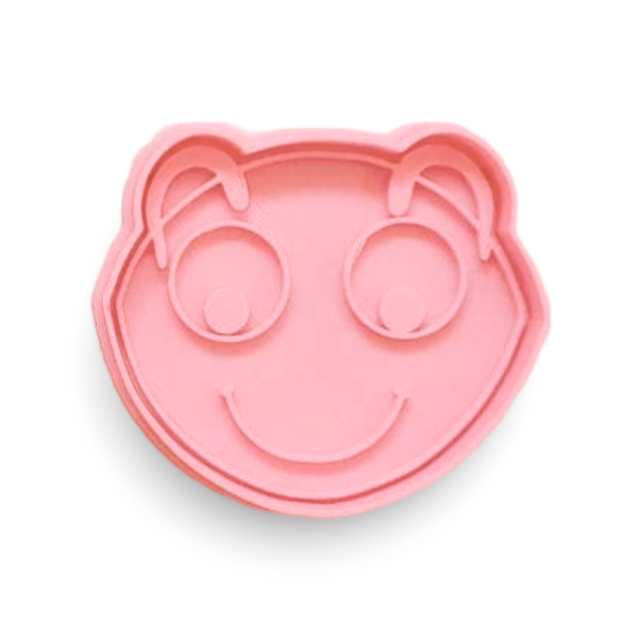 Mulan cookie cutter with stamp