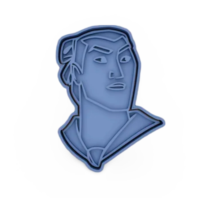 Li Shang cookie cutter with stamp