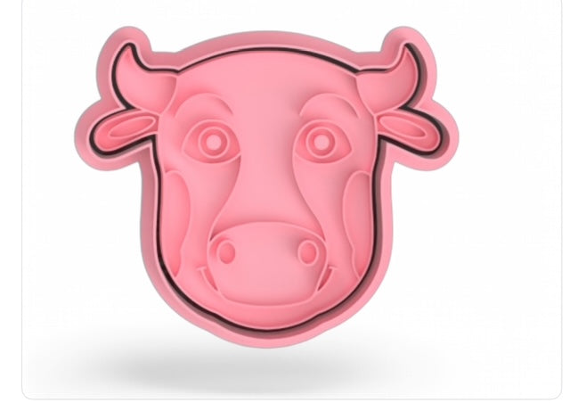 Zenon Farm cookie cutter with stamp