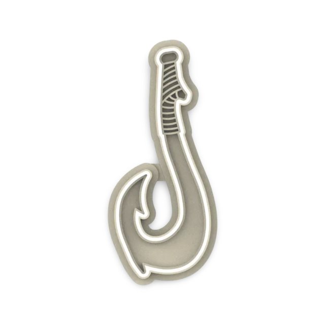 Maui Hook cutter with stamp