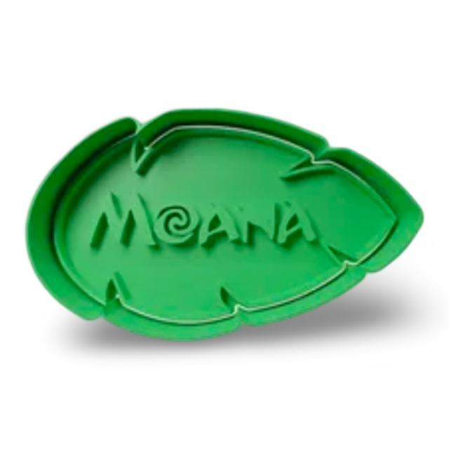 Moana leaf cutter with stamp
