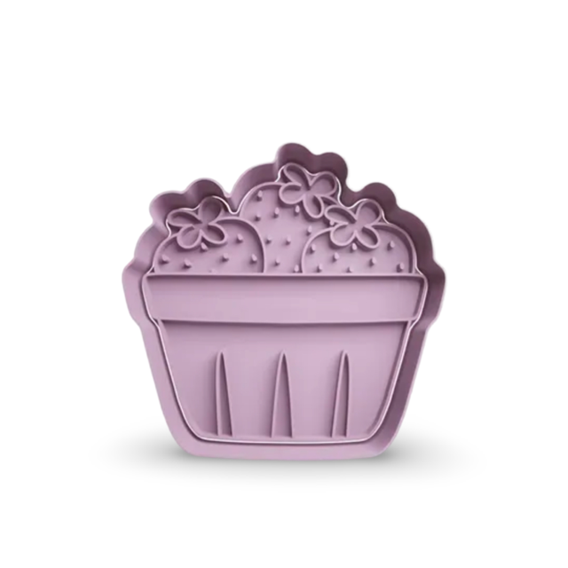 Strawberry Basquet cookie cutter with stamp