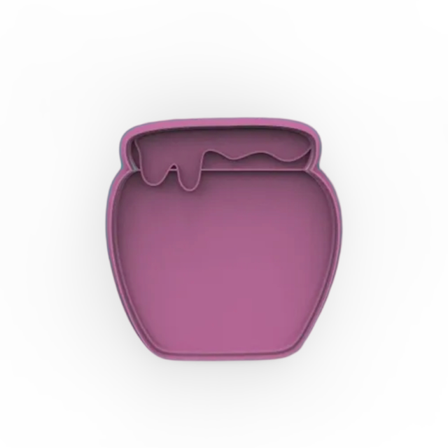 Honey pot cookie cutter with stamp