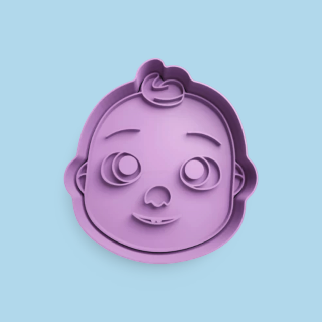 COCOMELO cookie cutter with stamp