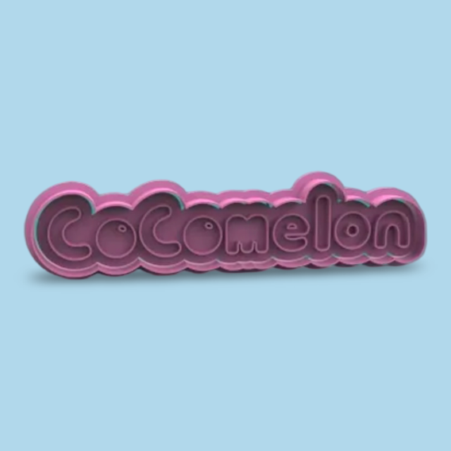 COCOMELO cookie cutter with stamp
