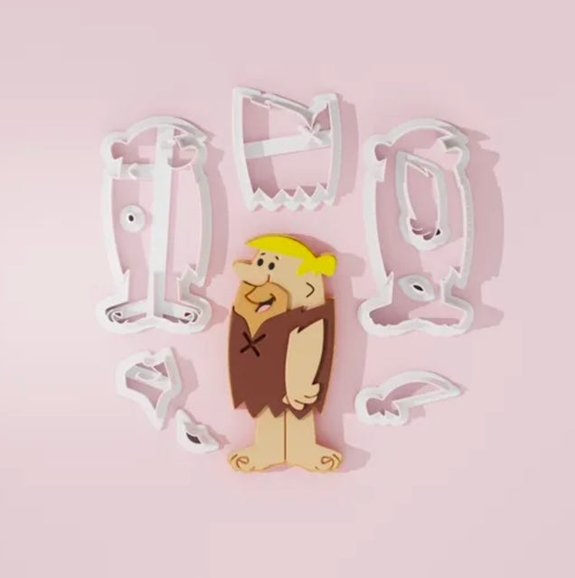 Flintstones cutter fondant