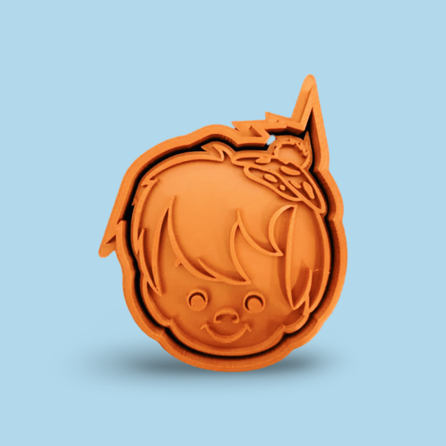 Bam - Flintstones cookie cutters with stamp