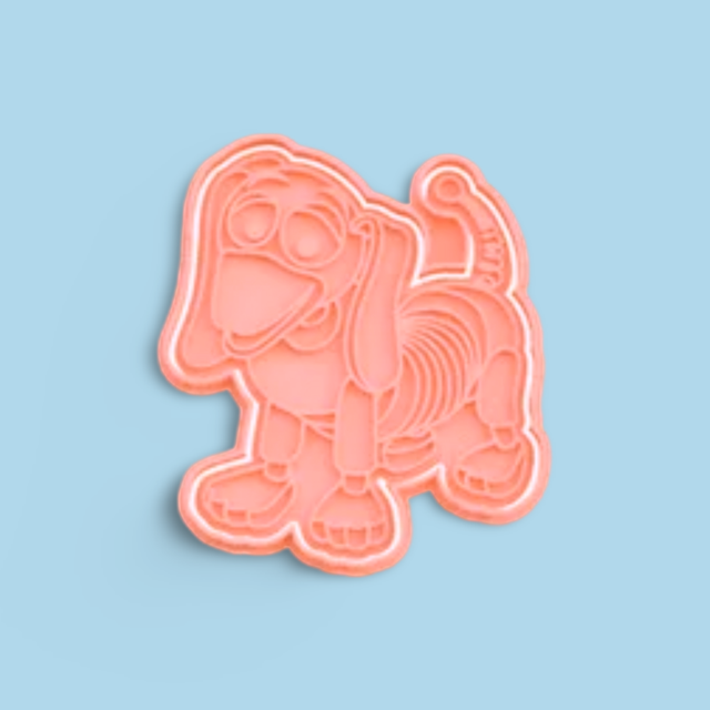 Toy Story cookie cutter with stamp