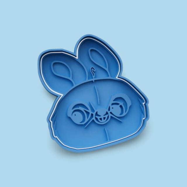 Toy Story cookie cutter with stamp