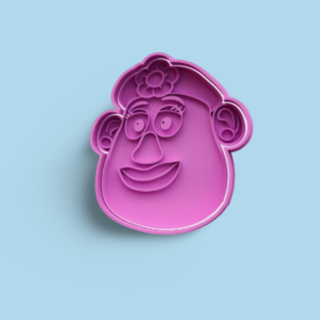 Toy Story cookie cutter with stamp