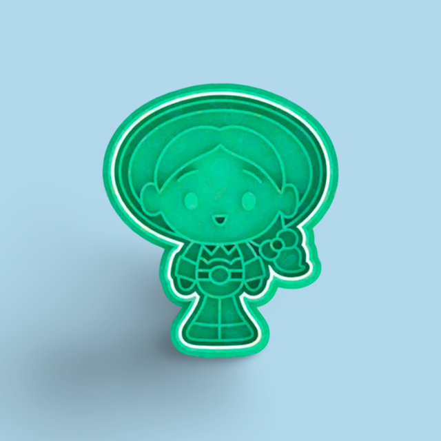 Toy Story cookie cutter with stamp