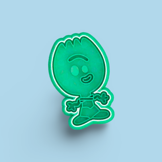 Toy Story cookie cutter with stamp