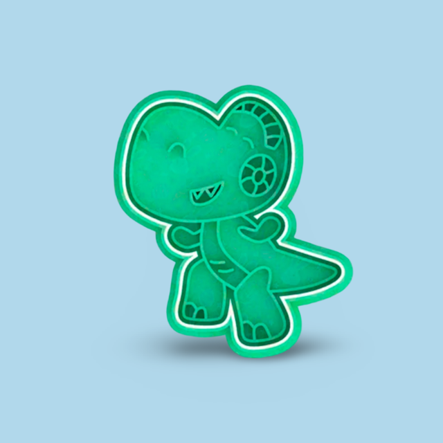 Toy Story cookie cutter with stamp