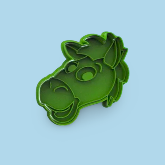Toy Story cookie cutter with stamp