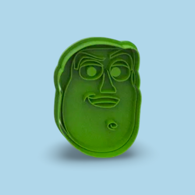 Toy Story cookie cutter with stamp