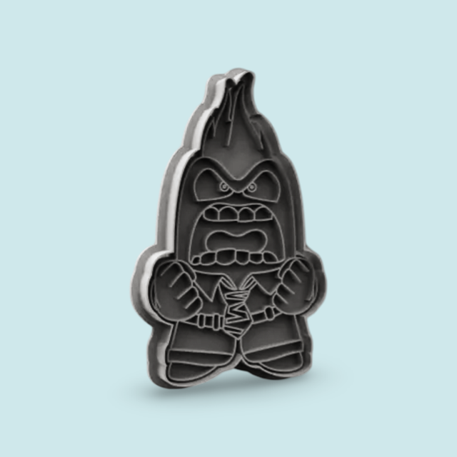 INSIDE OUT - Anger cookie cutter with stamp