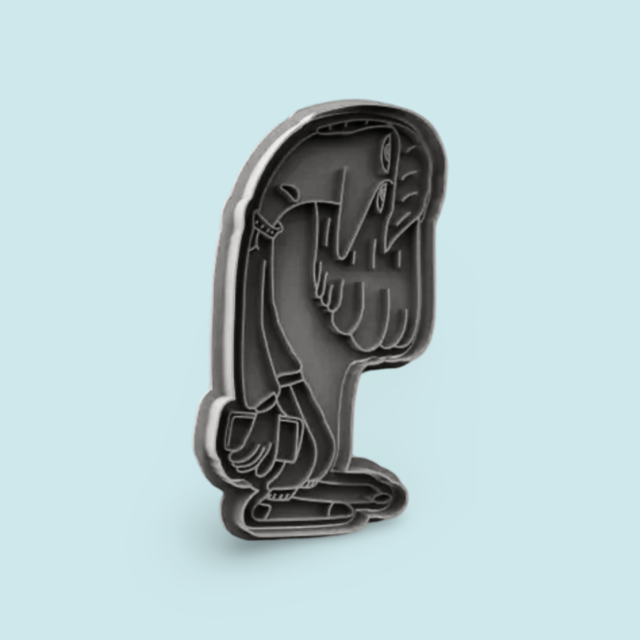 INSIDE OUT - Ennui cookie cutter with stamp