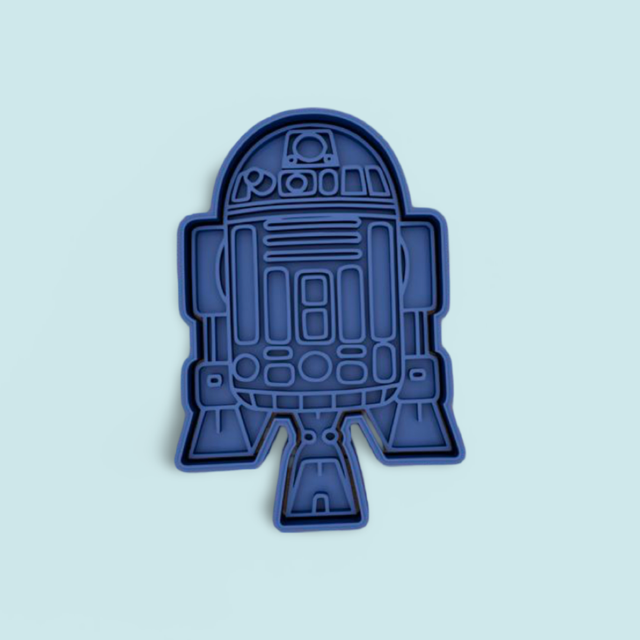 Star Wars cookie cutter with stamp