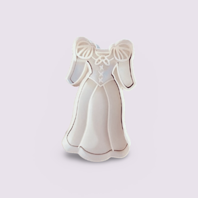 Rapunzel cookie cutter with stamp