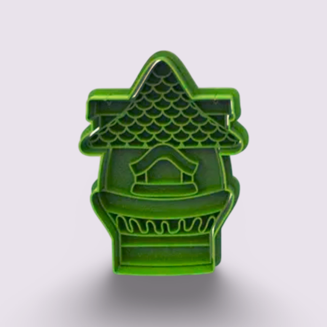 Rapunzel cookie cutter with stamp