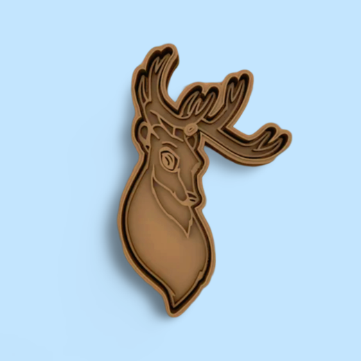 Bambi - great princes cookie cutter with stamp
