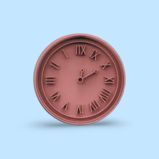 Cinderella cookie cutter with stamp