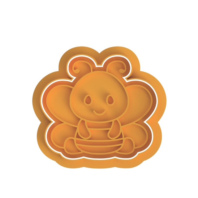 Bee cutter with stamp