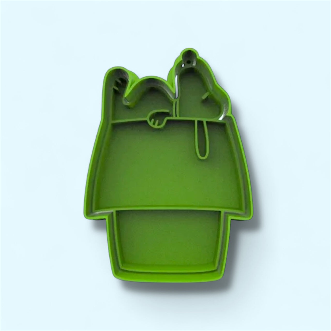 Snoopy cookie cutter with stamp