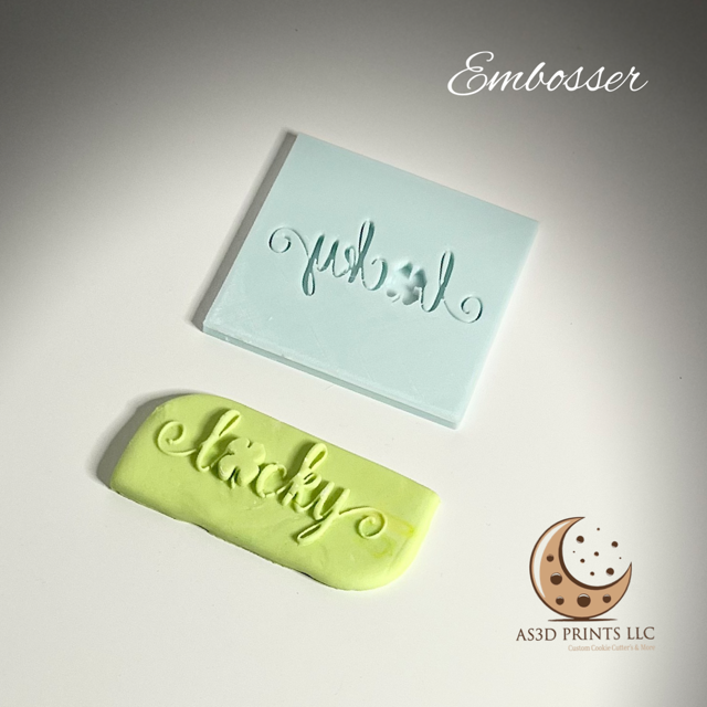 LUCKY cookie embosser