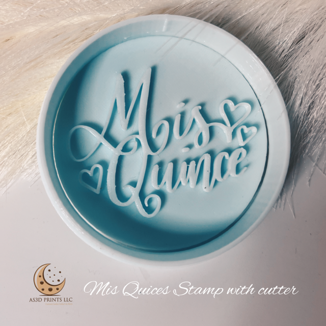 Mis Quince stamp with cutter