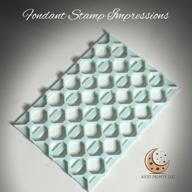 Fondant Stamp Impression