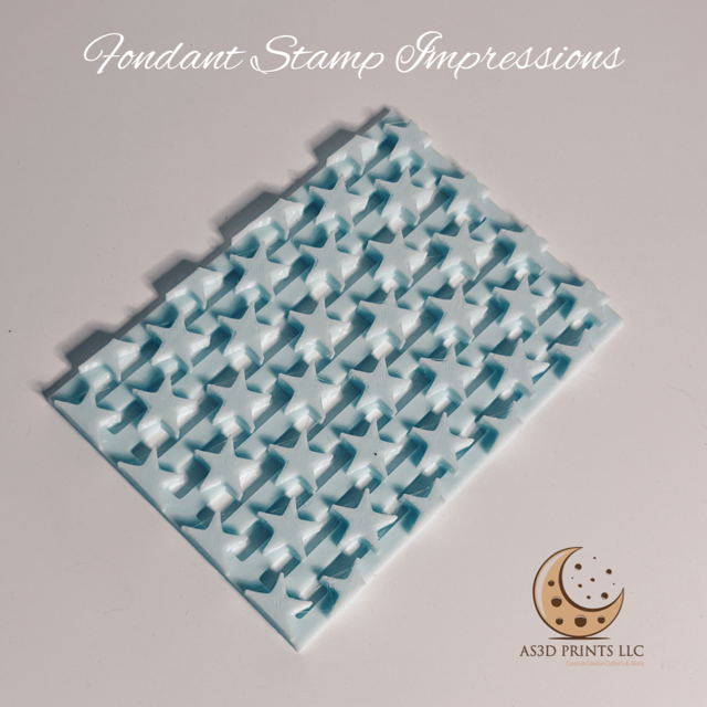 Fondant Stamp Impresion Star