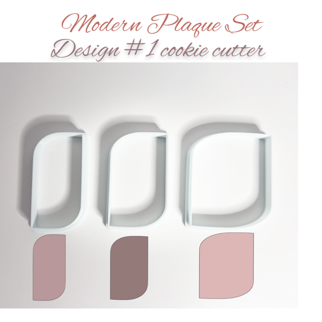 Modern Plaque Set