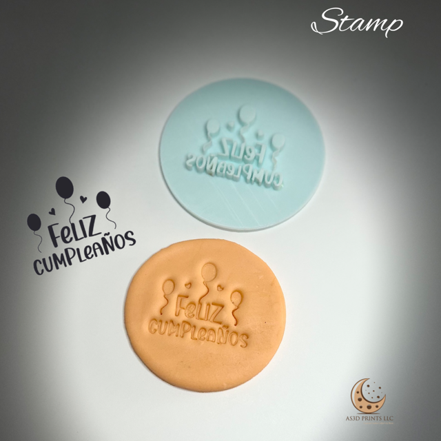 Feliz Cumpleano stamp