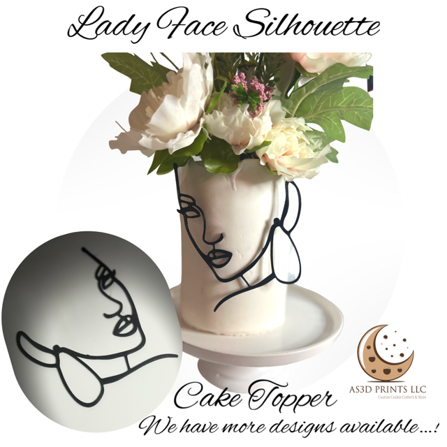 Cake Topper Silhouette 1