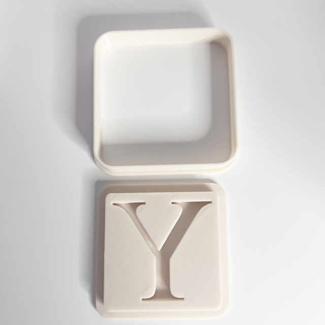 Baby Shower cookie cutter with stamp