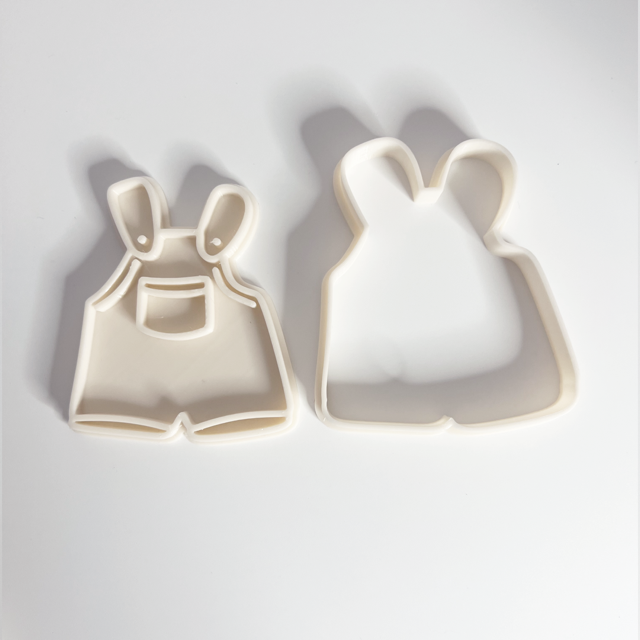 Baby Shower cookie cutter with stamp