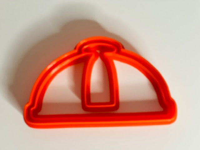 Blippi cookie cutter with stamp