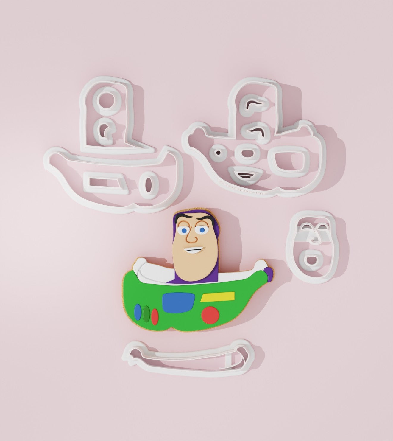 Toy Story - Buzz cutter fondant